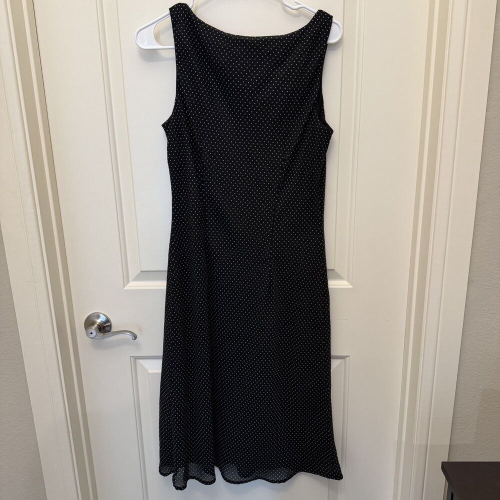 Sheri Martin NY Polka Dot Sleeveless Dress Size12 - Picture 5 of 5